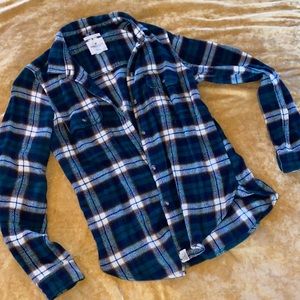 American eagle slim fit size small flannel